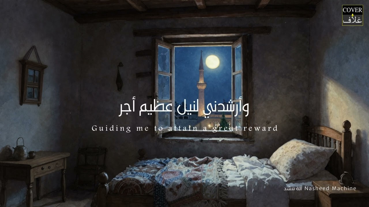 نشيد الحسيان: صوت الأذان 🕌 لكن بإنشاد الذكاء الإصطناعي ! [غلاف]
