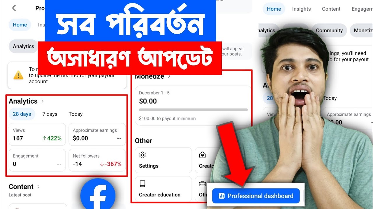 🎉 Analytics New Update Facebook | Dashboard Analytics Facebook