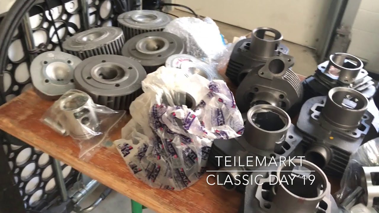 Teilemarkt Aufbau Classic Day 2019
