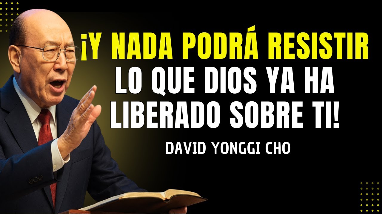 LO IMPOSIBLE no resiste al PODER del Espíritu Santo que está viniendo sobre tu vida! – David Yonggi