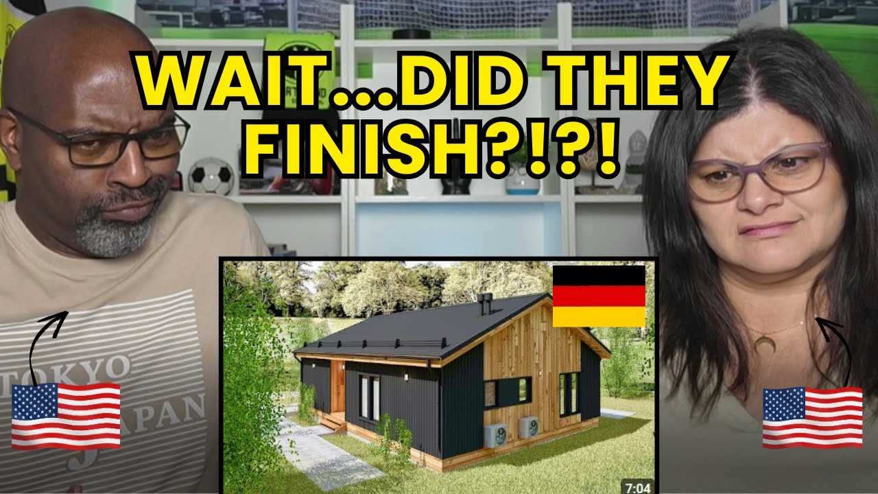 Americans Watch A German House Built In 4 Days