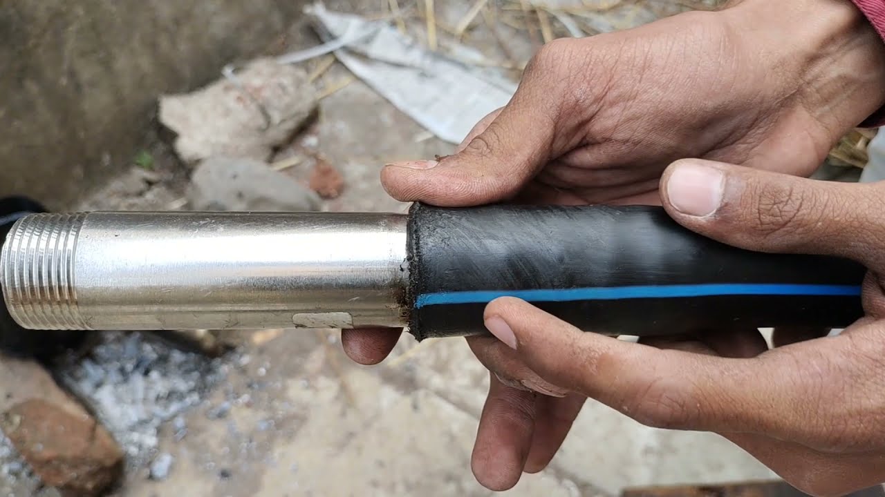 बोरवेल HDPE पाइप किस तरीके से अच्छे से फिट होगा , ऑयल से या आग से | Oil vs Fire