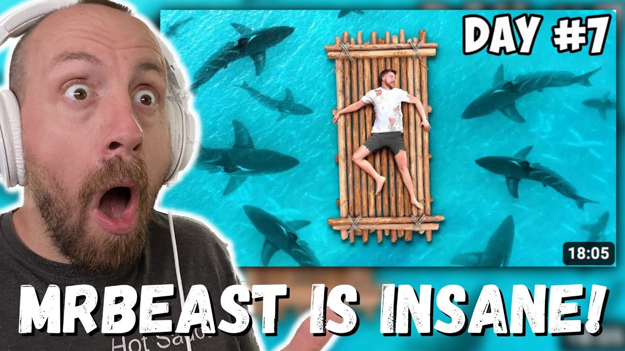 MRBEAST IS INSANE! MrBeast 7 Days Stranded At Sea (FIRST REACTION!)