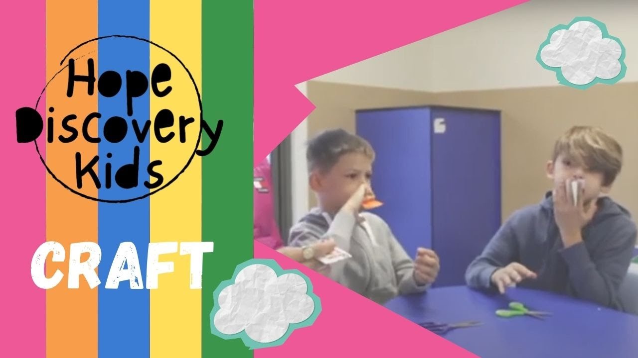 Jesus is the Boss Paper Whistle | Kids Craft