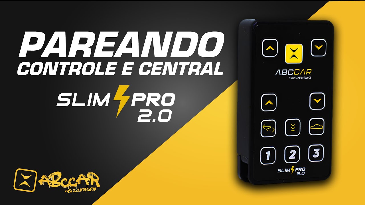 COMO PAREAR CONTROLE E CENTRAL SLIM PRO 2.0 ABCCAR