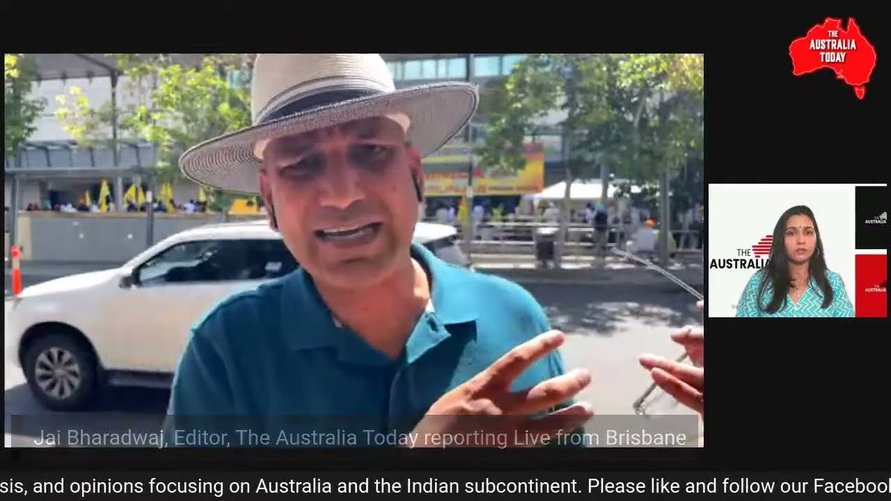 Khalistani propaganda not working in Brisbane, see for yourself