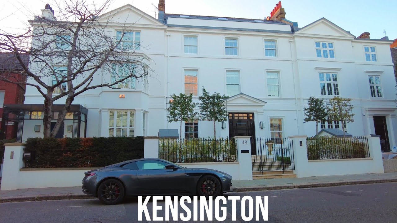 London Walk| Most Expensive Neighbourhoods In Kensington Beautiful Houses