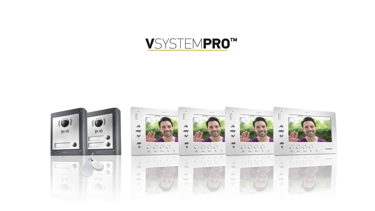 Somfy Video Doorphone VSYSTEMPRO Technical Presentation