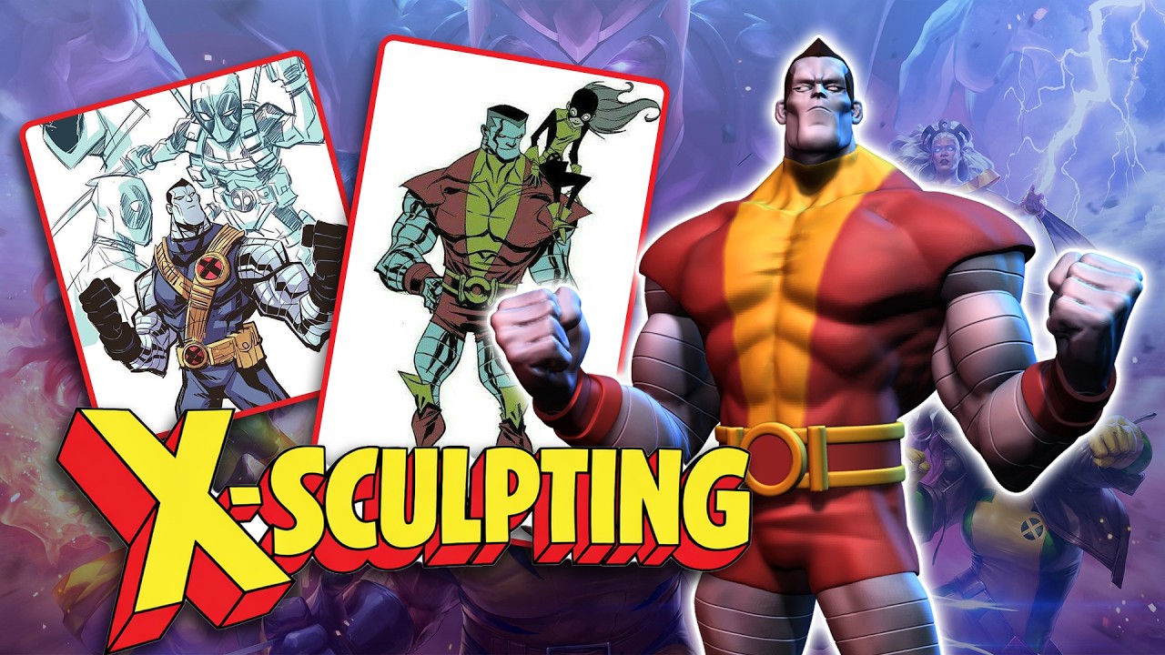 Full ZBrush Sculpting Process | Stylized Colossus (X-Men) | 3D Character Art