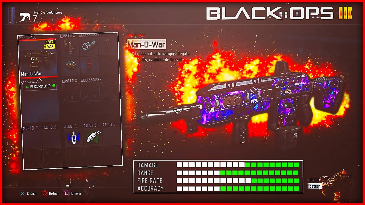 VOUS DEVEZ ESSAYEZ CETTE CLASSE A LA MAN O WAR! NUCLÉAIRES & CARNAGES GARANTIES sur BLACK OPS 3 !