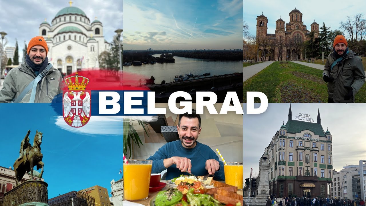 BELGRAD GEZİ & VLOG | BELGRAD'IN 3 GÜNDE ALTINI ÜSTÜNE GETİRDİM