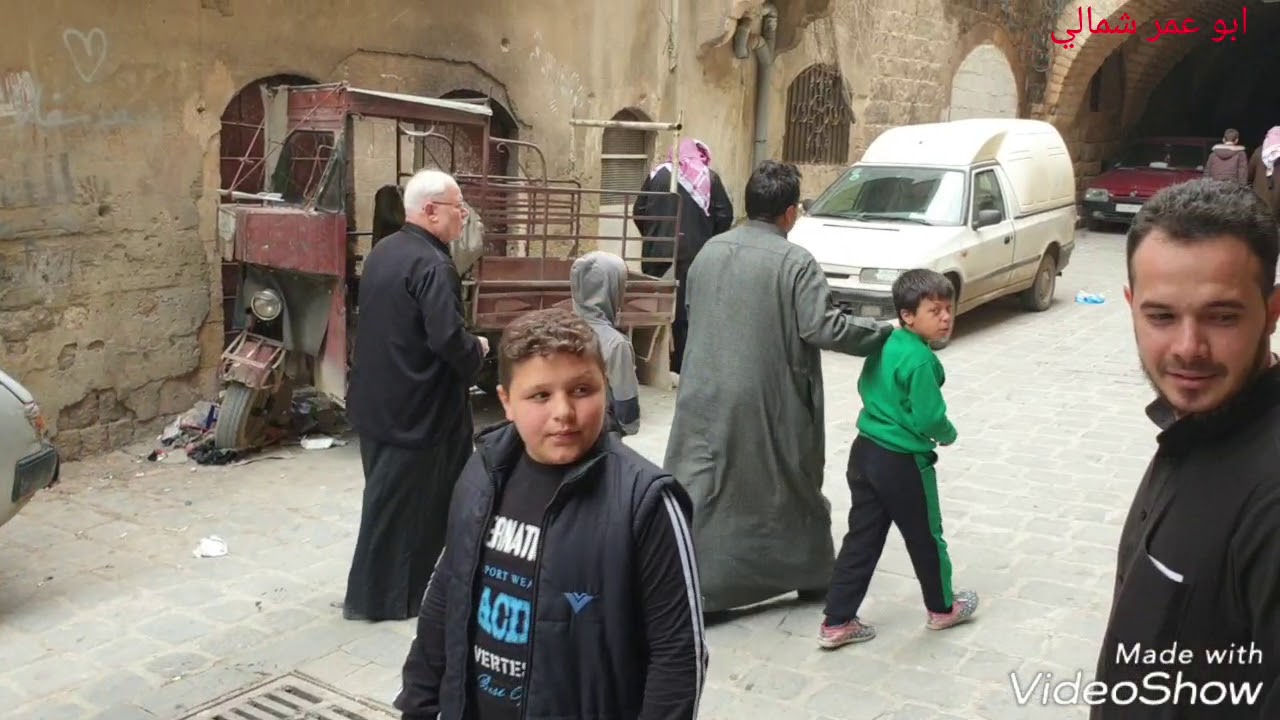 عودة الى تراثنا العريق مع اجمل مقطع لحي البارودية بحماة وذكريات الزمن الجميل
