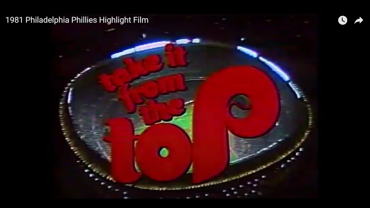 1981 Philadelphia Phillies Highlight Film