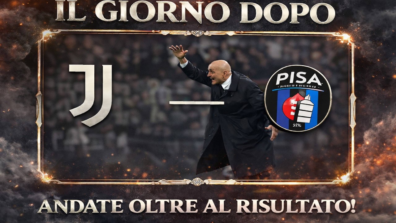 IL GIORNO DOPO DI JUVENTUS-PISA: MA NON ROMPETE LE PALLE! LA PORTA È SEMPRE QUELLA!