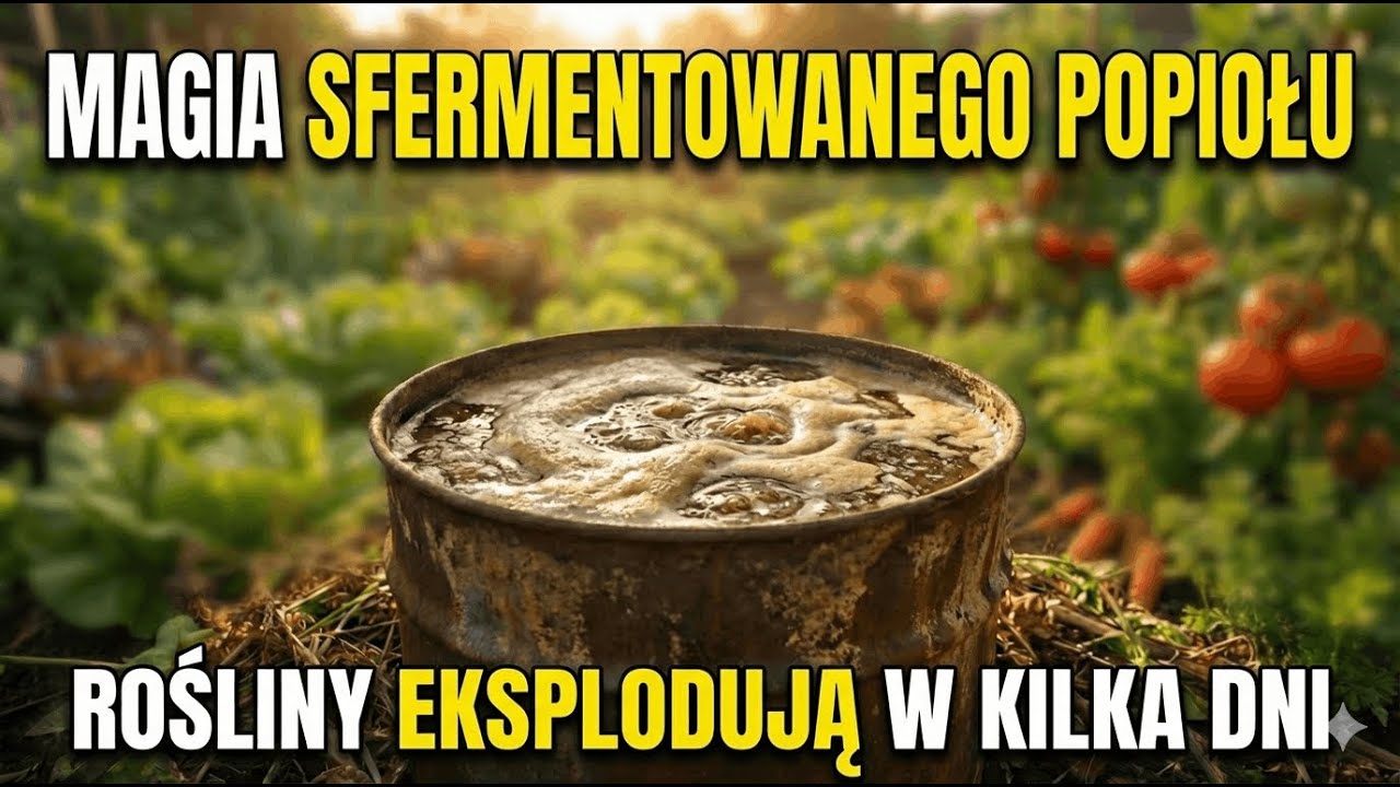 Ta Fermentowana Sztuczka z Popiołem Drzewnym Sprawia, że Rośliny Rosną NIESAMOWICIE Szybko