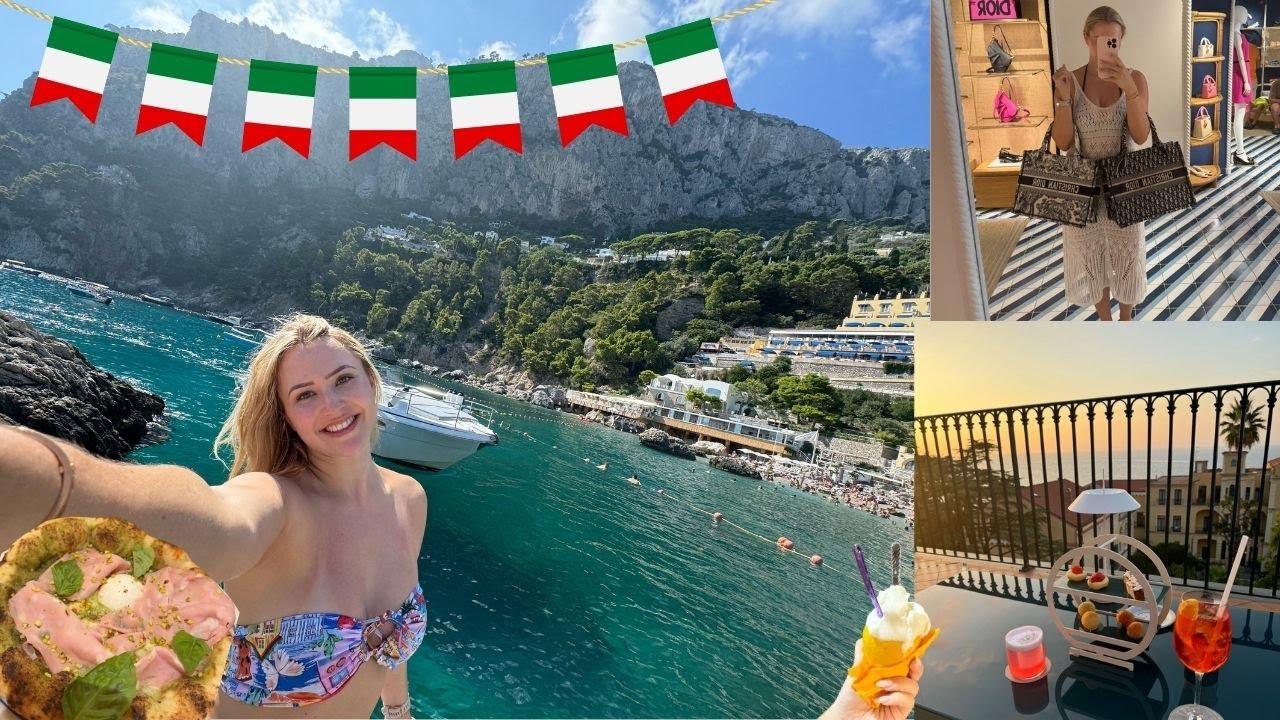 ITALY VLOG: Sorrento + Capri + Amalfi Coast