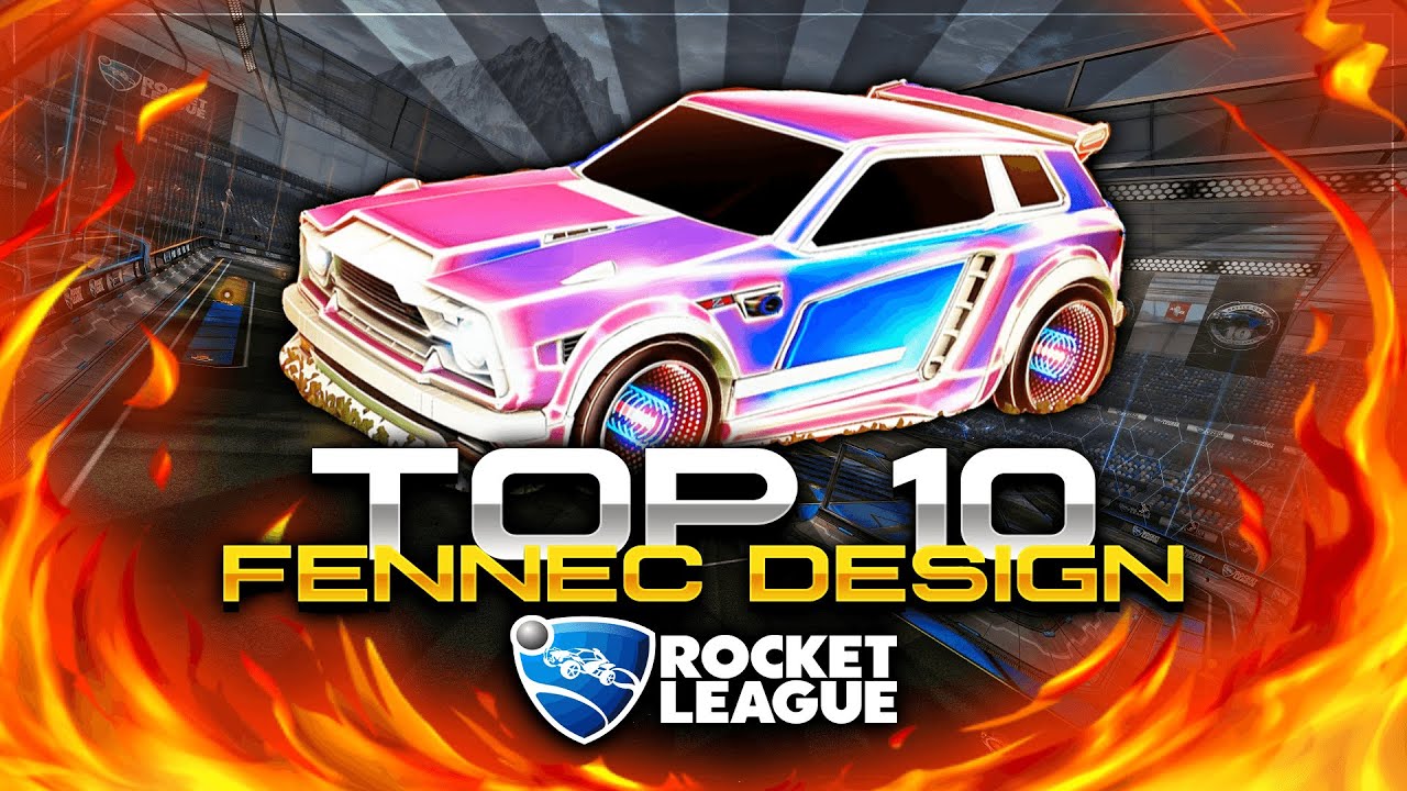 Top 10 Rocket League car design Fennec !