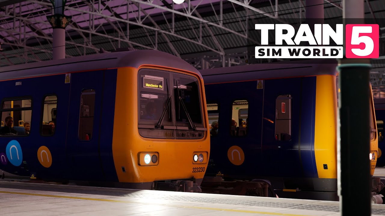 MANCHESTER am Abend | Train Sim World 5 #062 | 2H41: Crewe nach Manchester Picadilly