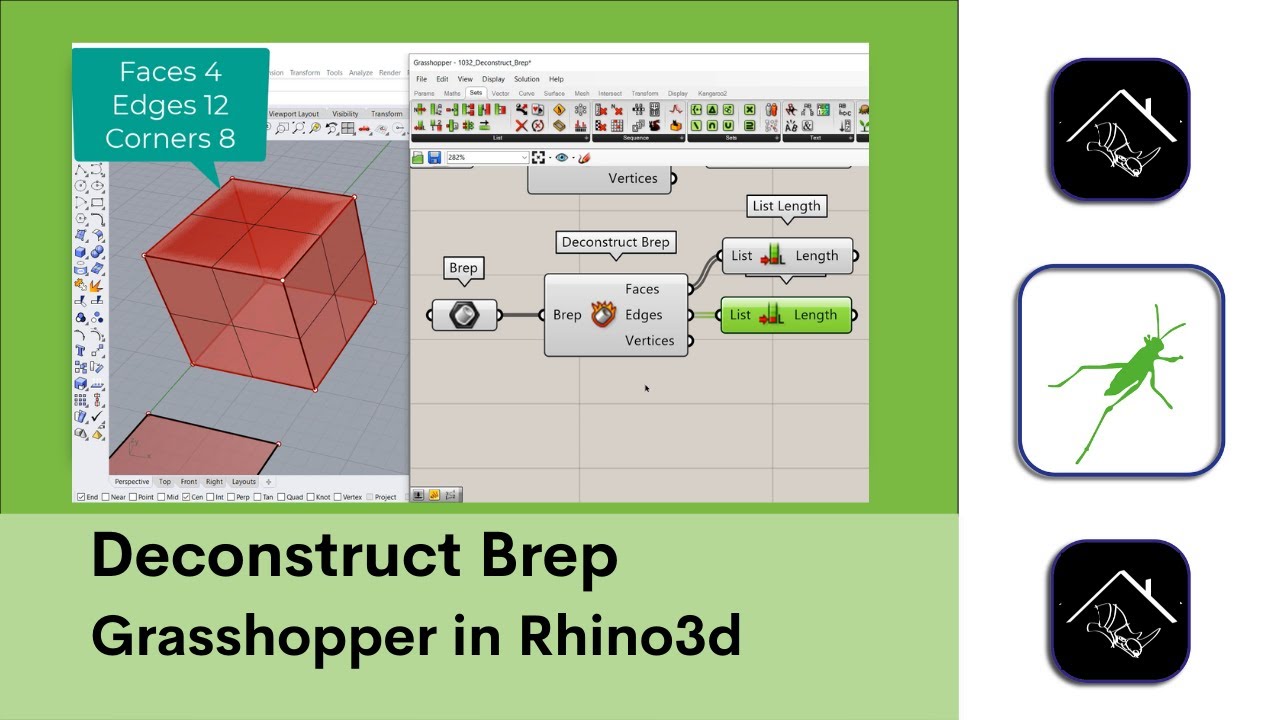 How to deconstruct Brep in #Grasshopper3d?