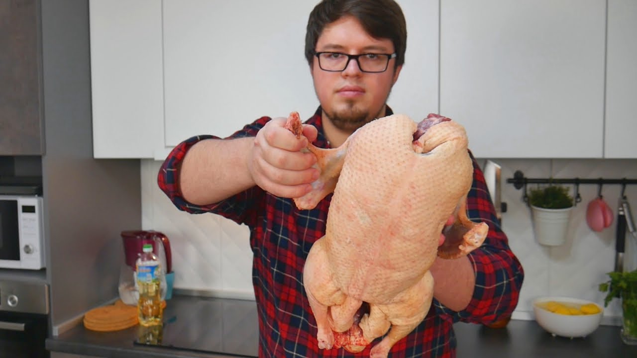 ГУСЬ По - Татарски. КАК они это делают? МЯСО с КАРТОШКОЙ
