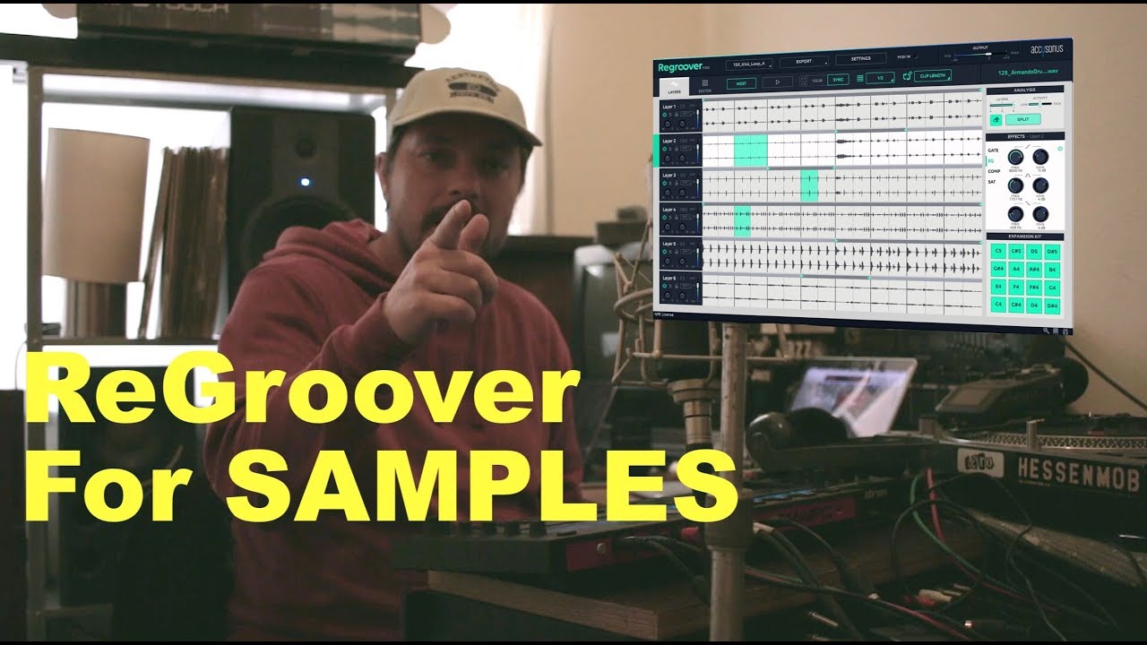 Using Regroover Pro with samples - Sampling tips - Akai Mpc Live Touch X