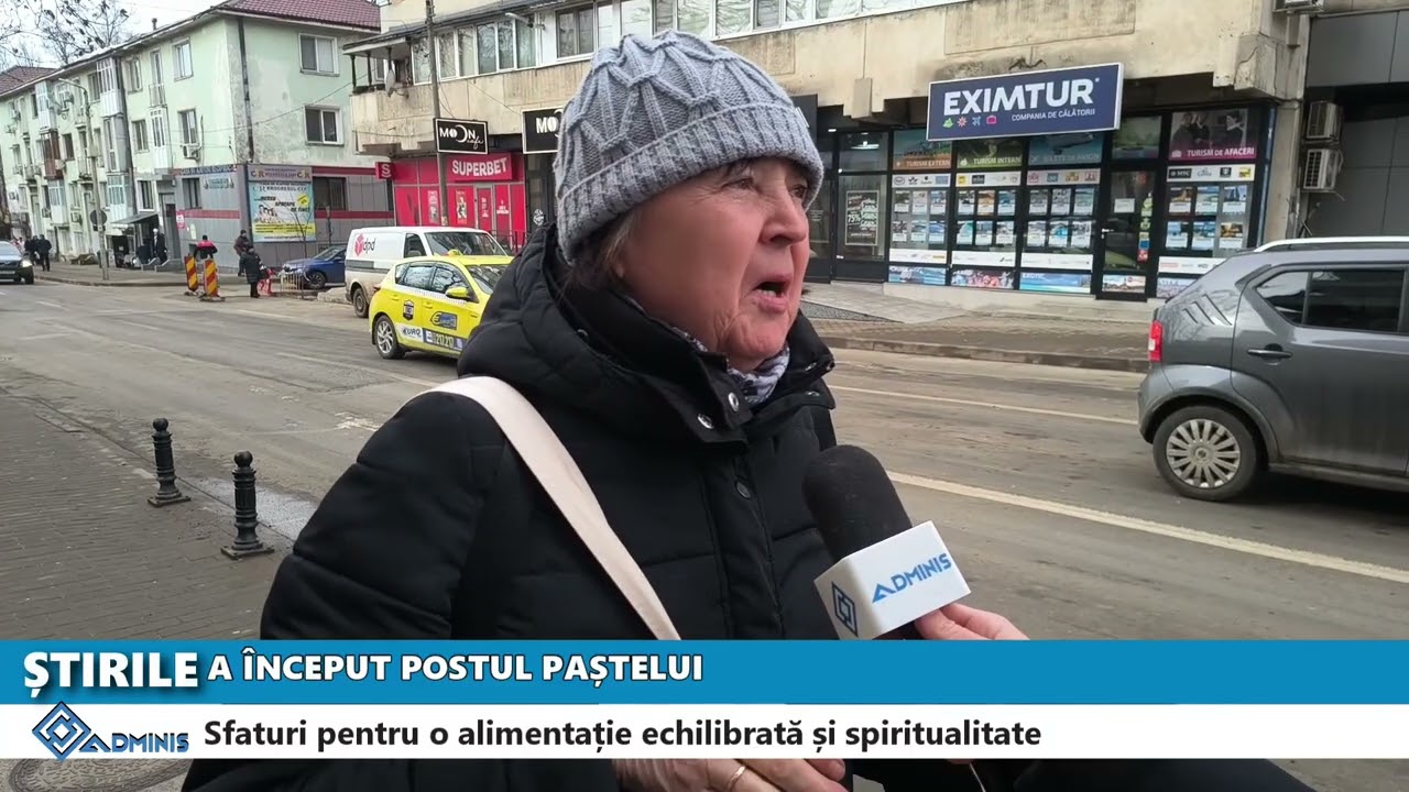 A ÎNCEPUT POSTUL PAȘTELUI