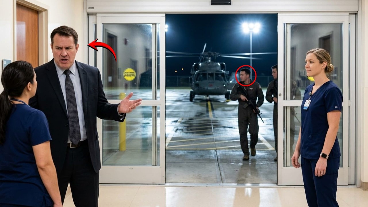 They Dismissed the Ward Nurse — Then the Blackhawk Landed