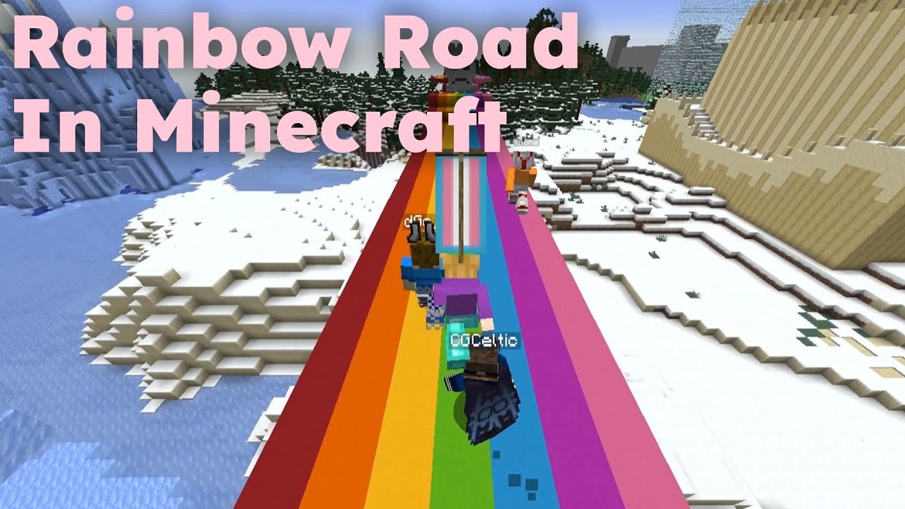 Building Rainbow Road in Minecraft | Logcraft Season 5 [VOD]