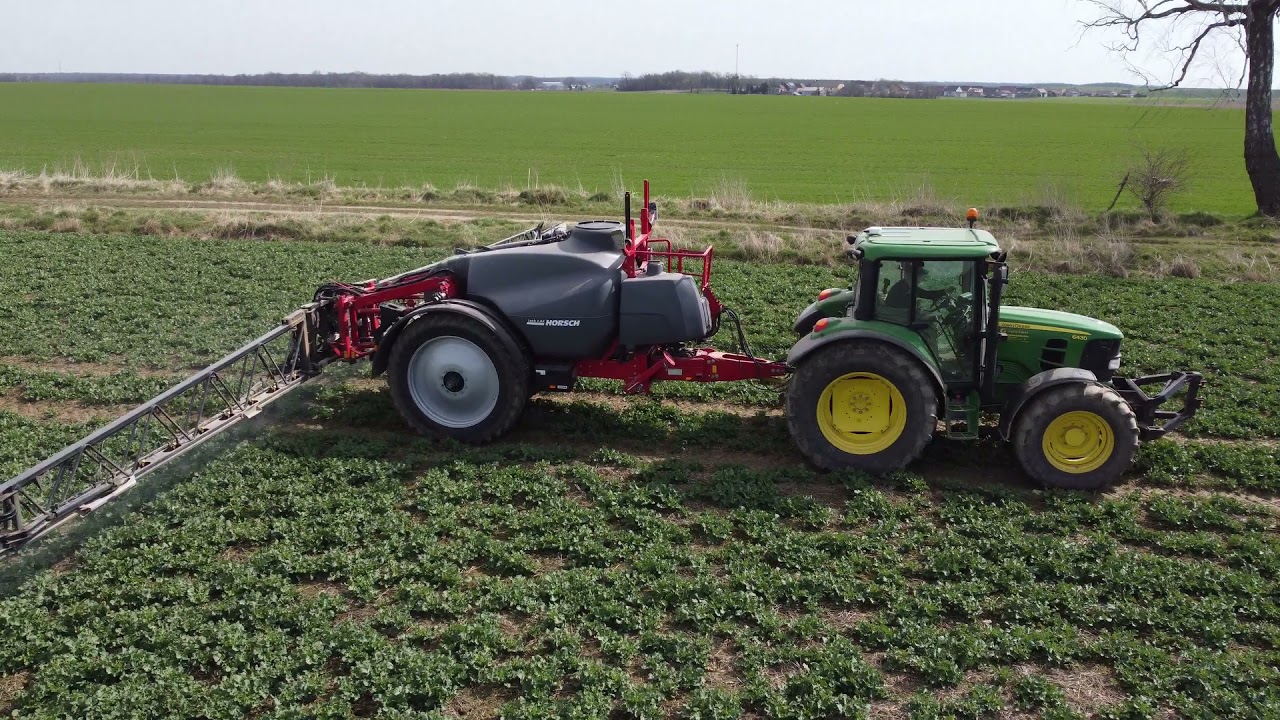 [HIT] Nowy nabytek !! Oprysk rzepaku HORSCH Leeb 4ax i John Deere 6430