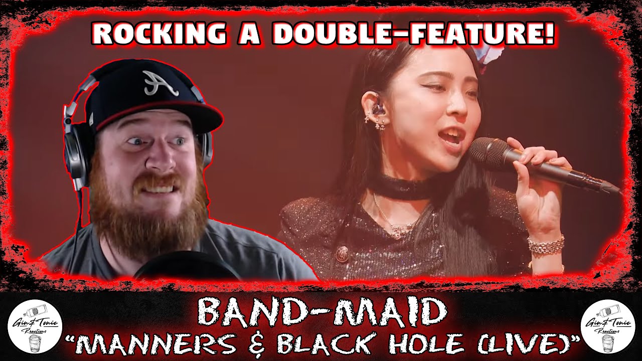 BAND-MAID (バンドメイド) 🇯🇵 - Manners & Black Hole (LIVE) | AMERICAN RAPPER REACTION!