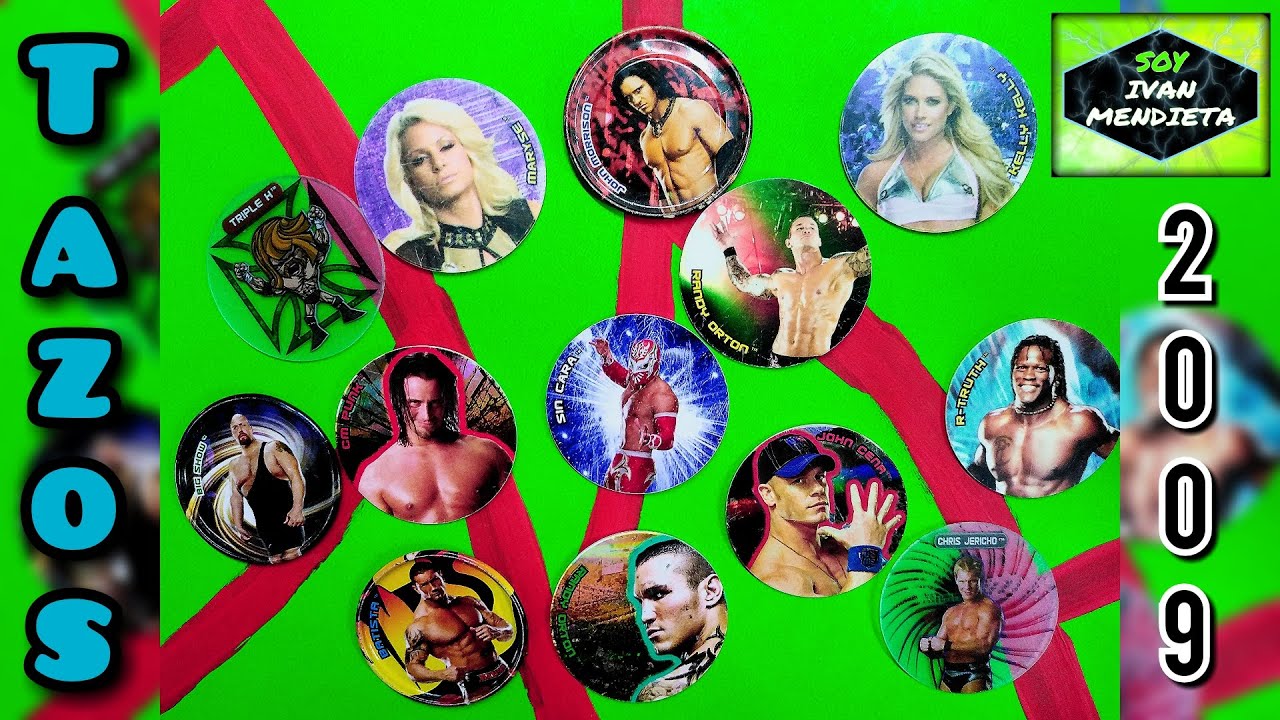 Tazos de WWE, 2009 // Mi pequeña colección