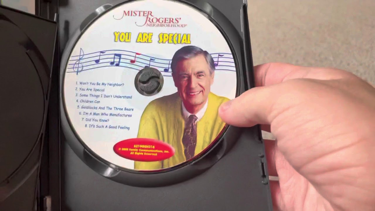 My Mr. Rogers neighborhood DVD collection