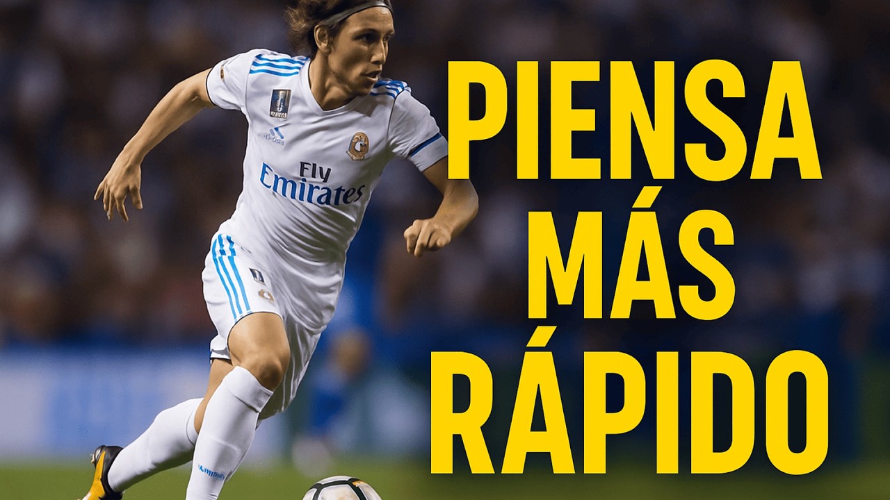 Cómo pensar más rápido en el fútbol (y jugar como un crack) ⚡🧠