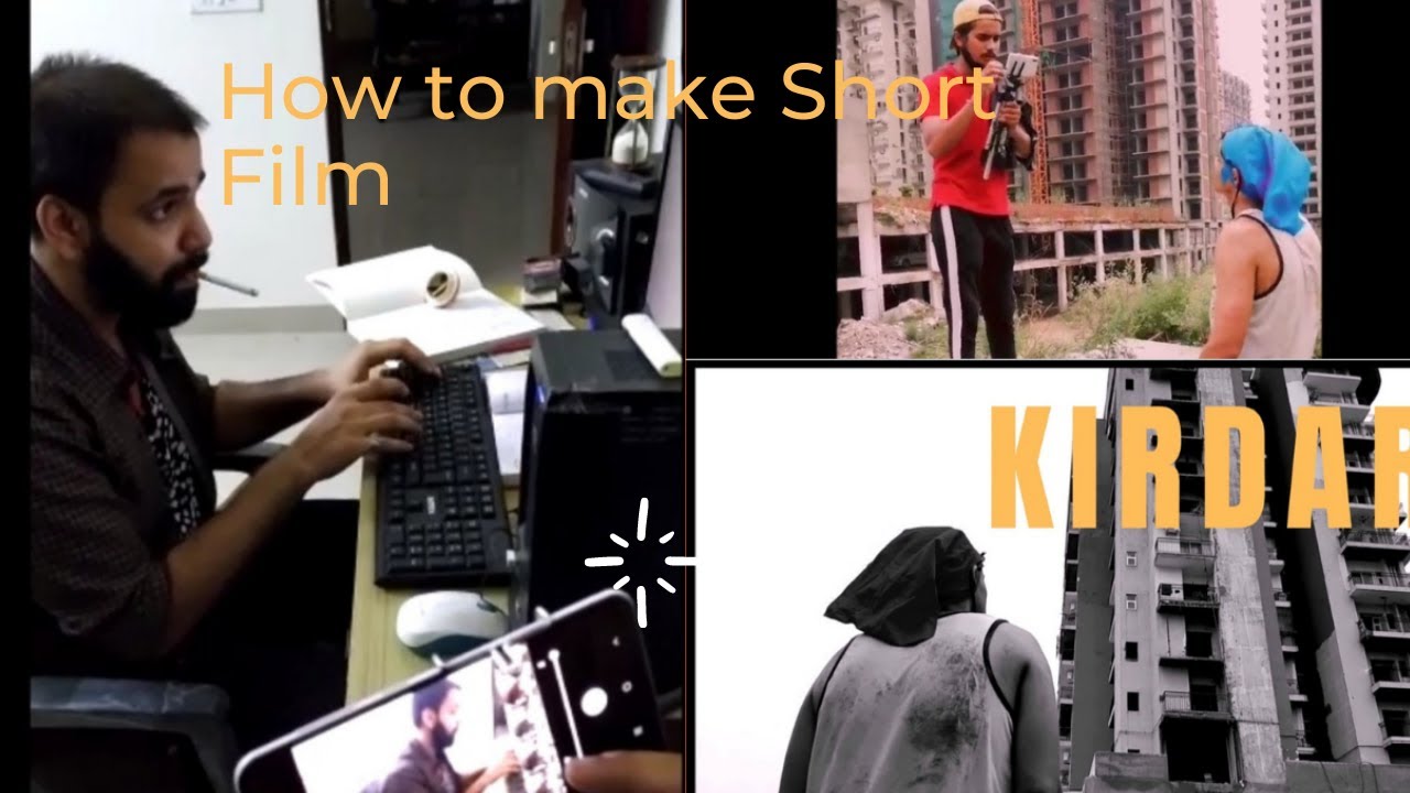 How to make short film | Mobile se Short Film kaise Banaye # Kirdar BTS (Behind the Scenes)