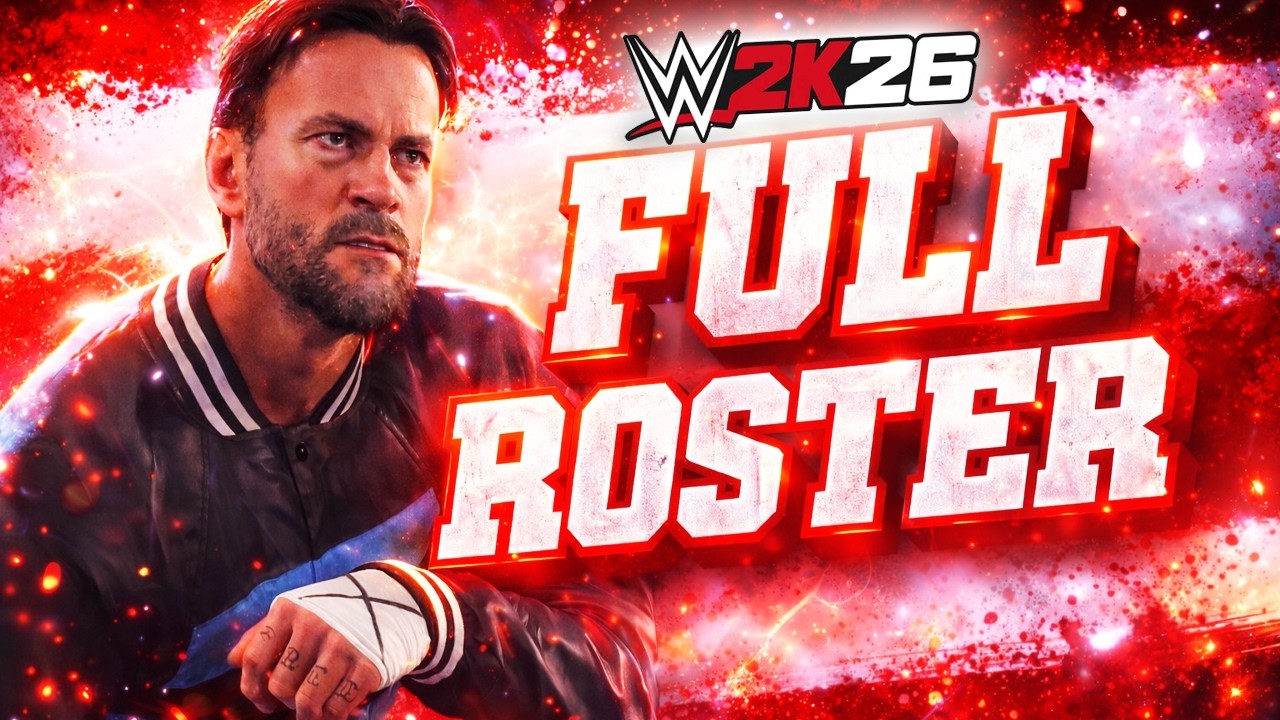 WWE 2K26 Full Roster Revealed (WWE, AAA, NOAH, & All Playable Characters)