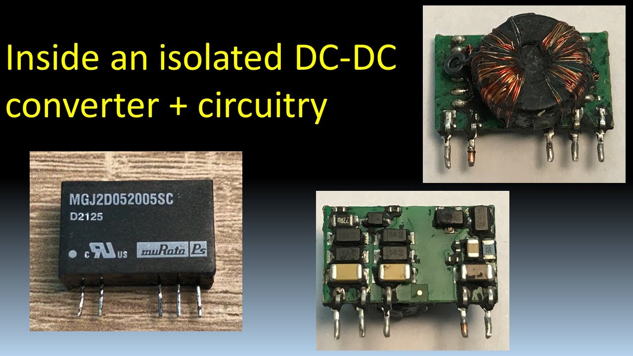 Inside an isolated DC-DC converter ( with explanation and circuitry )