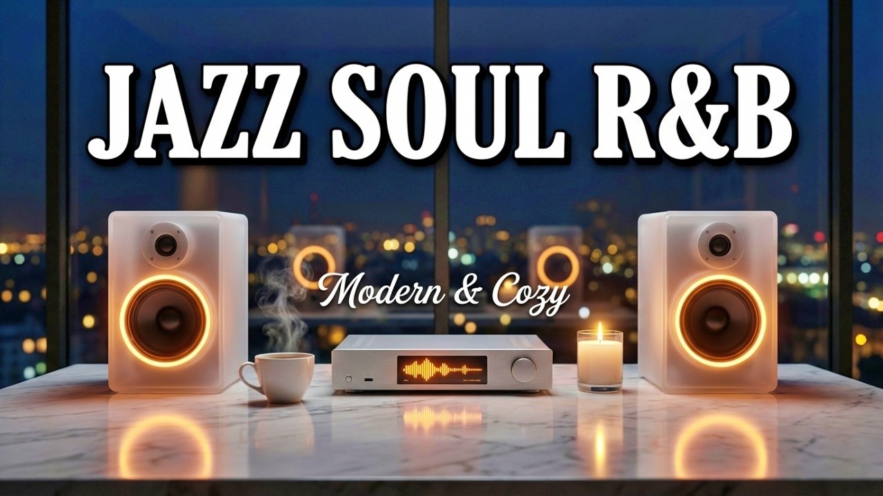 Smooth Jazz & Soulful R&B – Modern Luxury Melodies for Cozy Night Focus & Relaxation