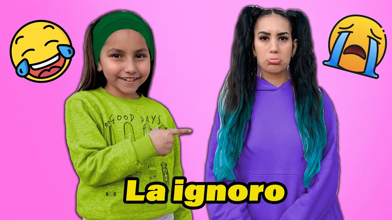 IGNORANDO A MI AMIGA POR 24 HORAS!!
