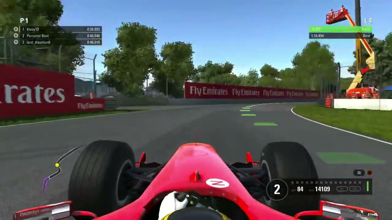 DAMN BRO! 3 SECONDS FASTER IN THE F2006 AT CANADA. 