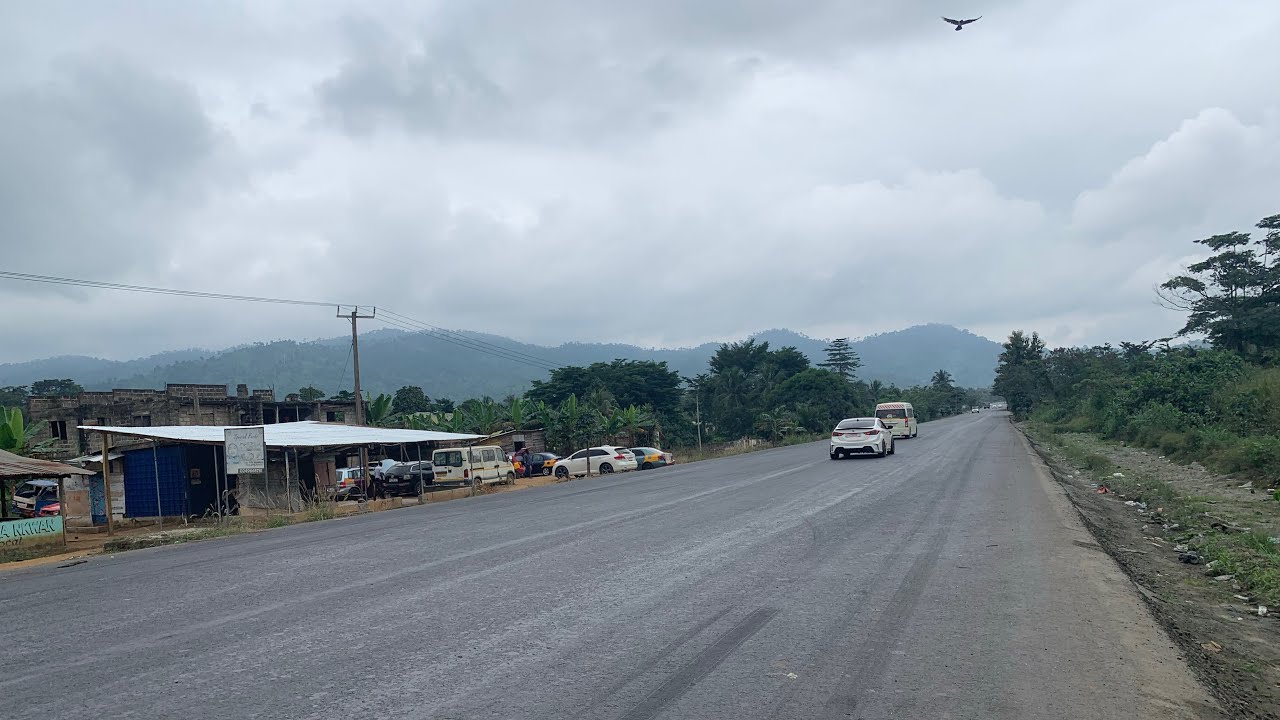 Thick Asphalt Works! On The Apedwa Bunso Stretch ACCRA TO KUMASI ROAD DUALISATION PROJECT UPDATE