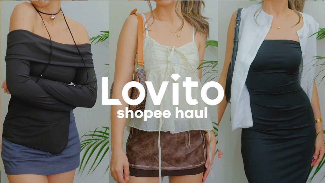 AFFORDABLE SHOPEE HAUL FT. LOVITO ❤️