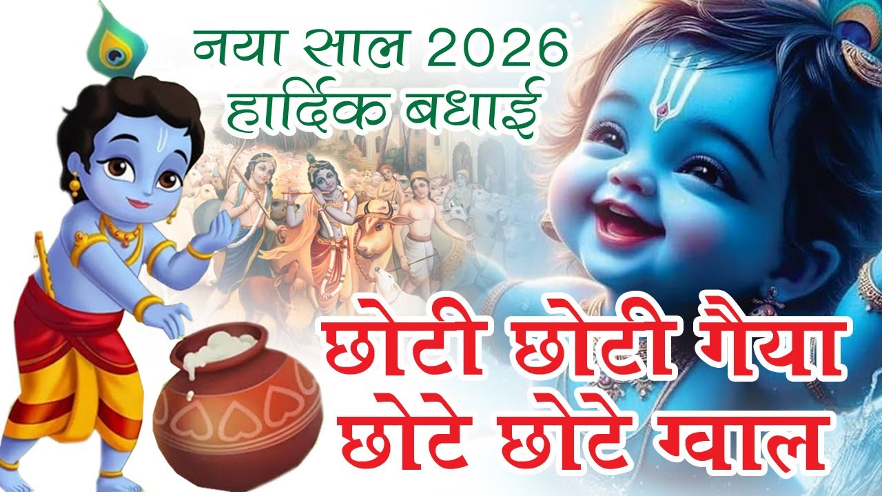 Happy New Year#chotichotigaiya 2026 छोटी छोटी गैया छोटे छोटे ग्वाल Choti Choti Gaiya Chote  Gwal