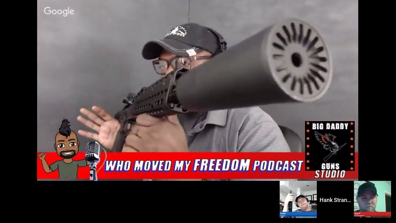 50-state Legal Suppressed Maxim 50 Cal Rifle 🇺🇸Hank Strange🦅Who Moved My Freedom Podcast Ep. 64