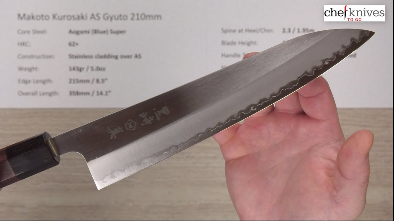 Makoto Kurosaki AS Gyuto 210mm Quick Look