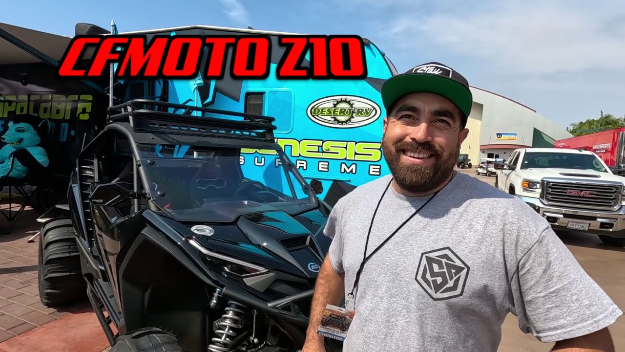 I Tried to Drive the CFMOTO ZForce Z10 with @Chupacabra Offroad  - EP 364