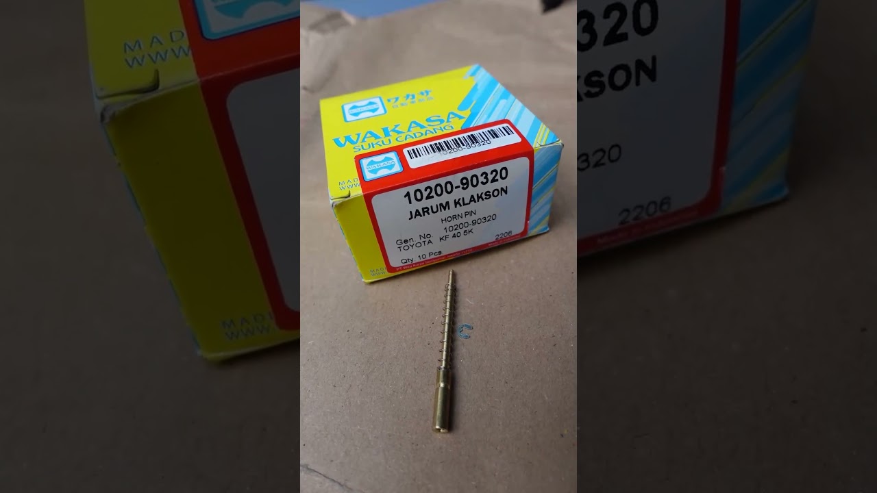 PENGGANTIAN JARUM KLAKSON #allaboutautoparts #automotiveparts #onderdil