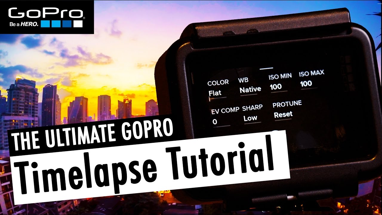 ПОЛНОЕ руководство по покадровой съёмке для GoPro HERO5 Black (включая Lightroom и FCPX) | RehaAlev