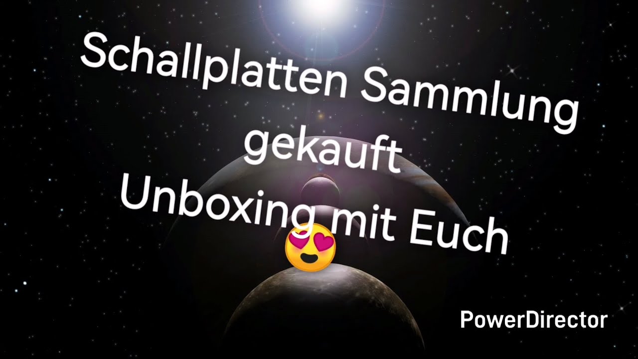 Schallplatten Sammlung gekauft. Unboxing mit Euch 😍