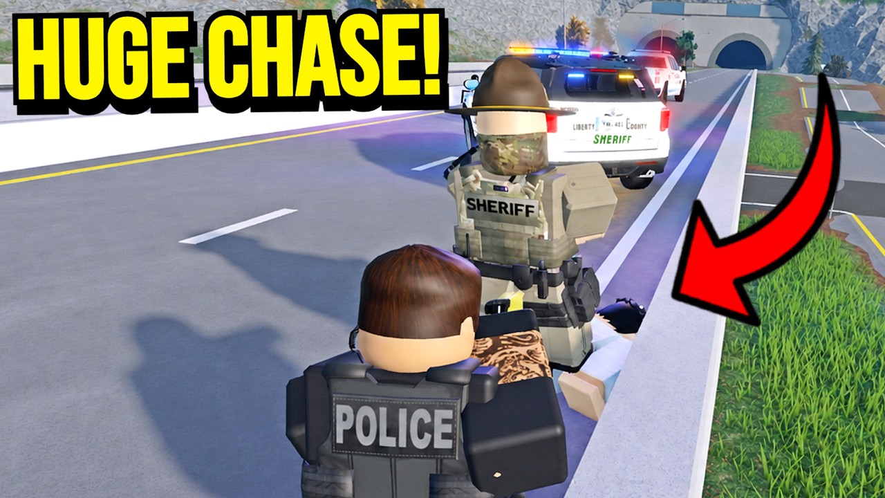 ENTIRE POLICE DEPARTMENT VS 1 CRIMINAL! (ERLC)