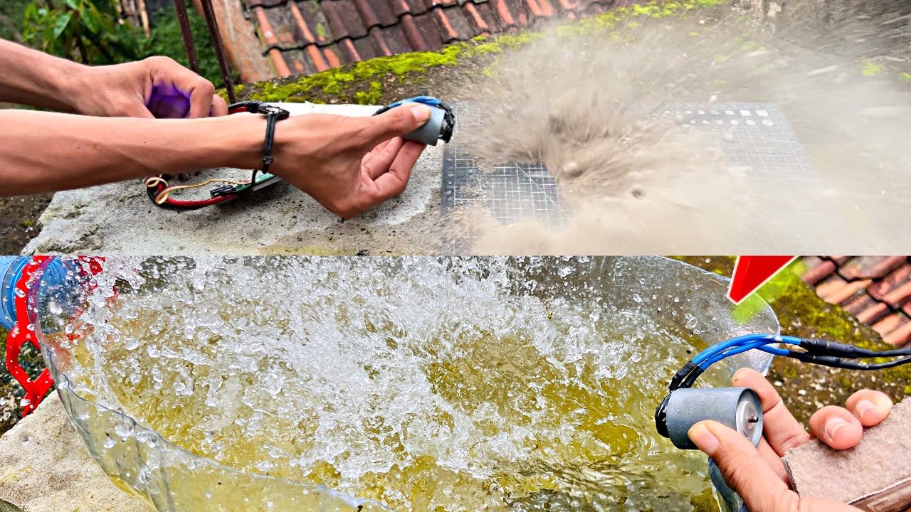 Cara merakit Mini turbo jet fan